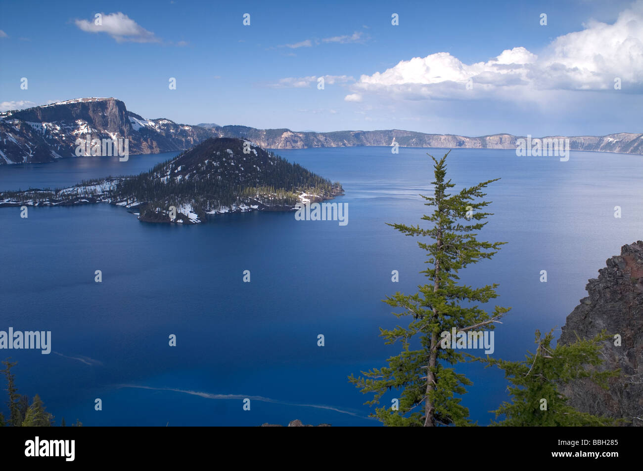 Crater Lake Nationalpark Oregon Stockfoto