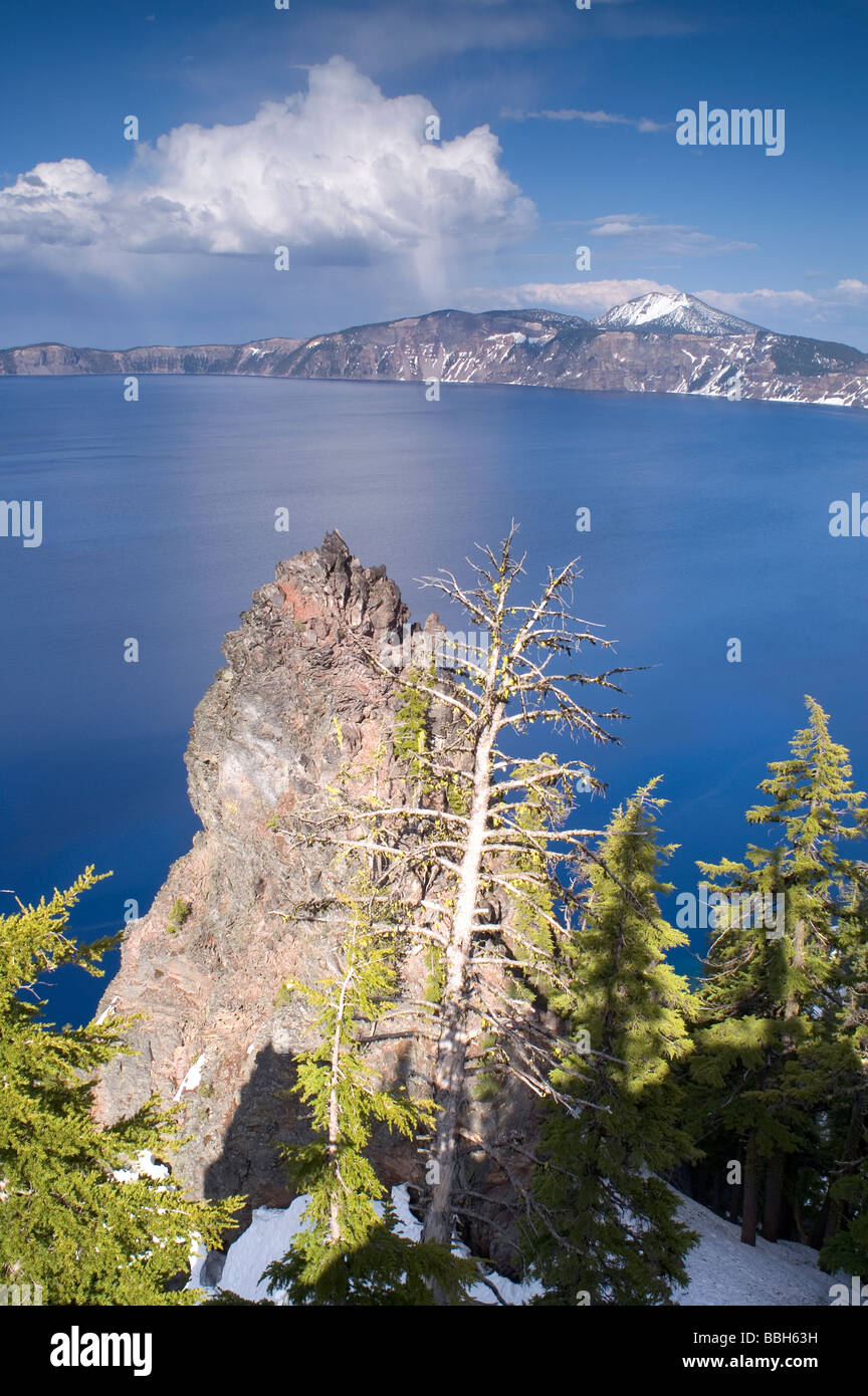 Crater Lake Nationalpark Oregon Stockfoto