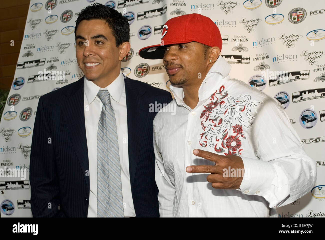 LOS ANGELES, CA – 29. Mai 2009 – Executive Direct von Boyle Heights Tech Youth Center Ozzie Lopez und Promi Choreographen und Stockfoto