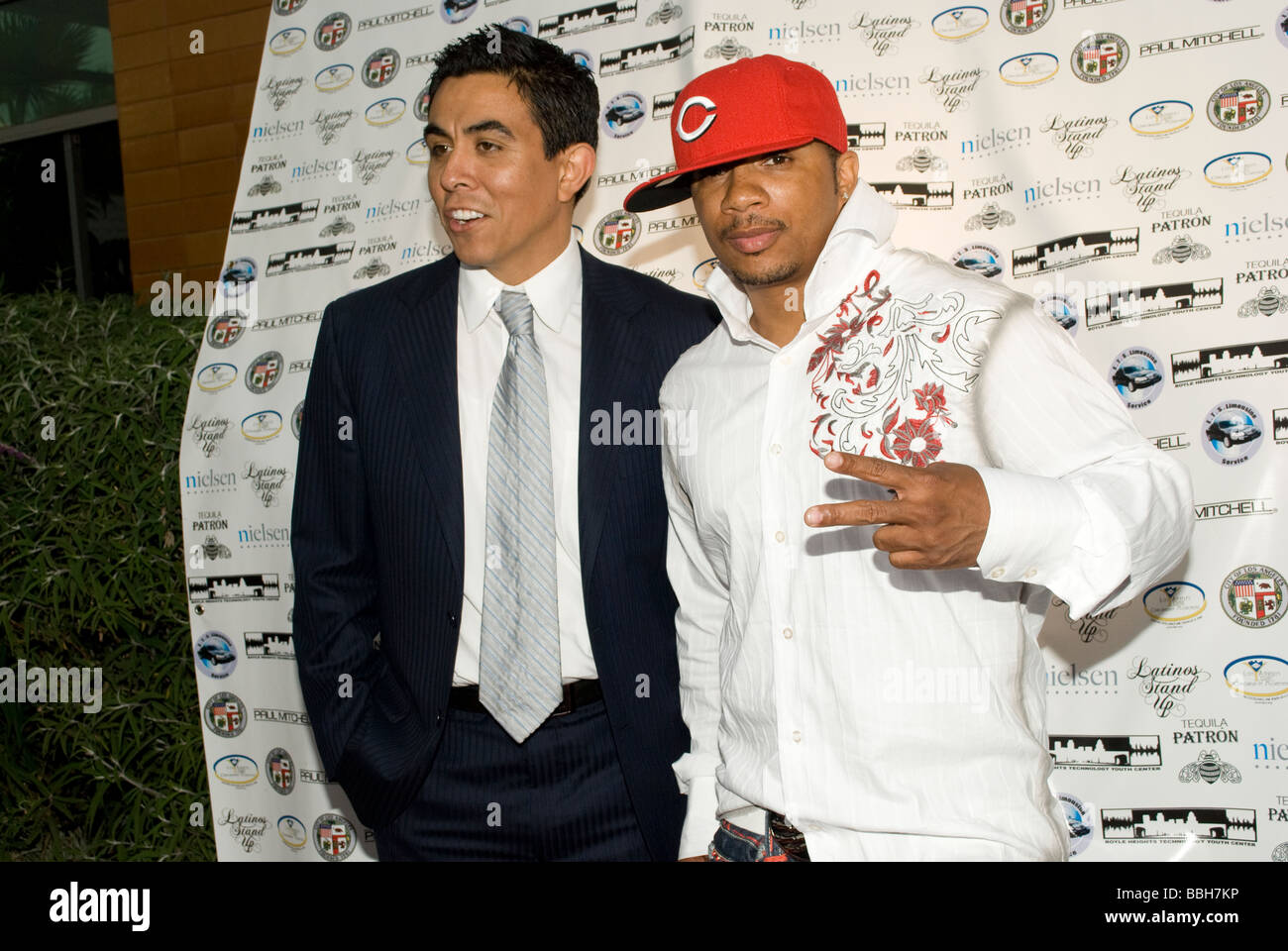 LOS ANGELES, CA – 29. Mai 2009 – Executive Direct von Boyle Heights Tech Youth Center Ozzie Lopez und Promi Choreographen und Stockfoto