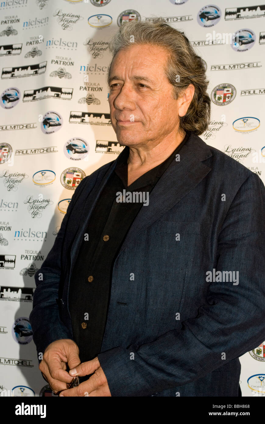 LOS ANGELES CA 29. Mai 2009 Schauspieler Edward James Olmos Battlestar Galactica Bladerunner besucht die 3. jährliche Gala im Boyle er Stockfoto