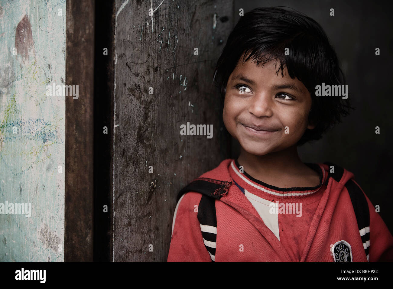 Pokhara, Nepal; Waisen im Waisenhaus Stockfoto