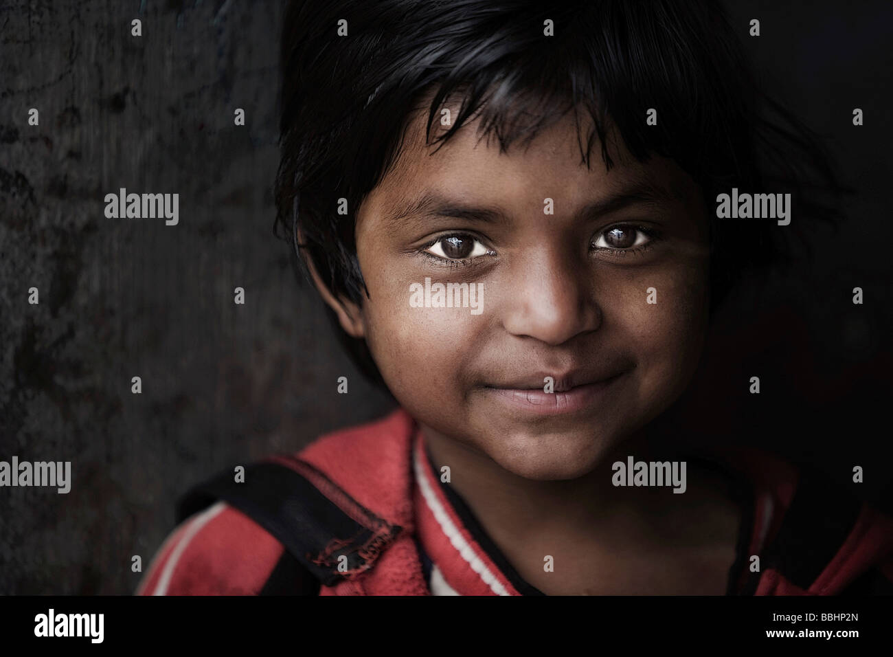 Pokhara, Nepal; Waisen im Waisenhaus Stockfoto