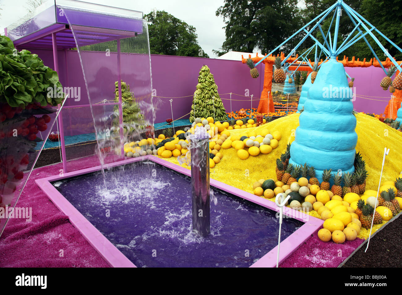 Garden in Bloom Irland s Top Gartenschau anzeigen Stockfoto