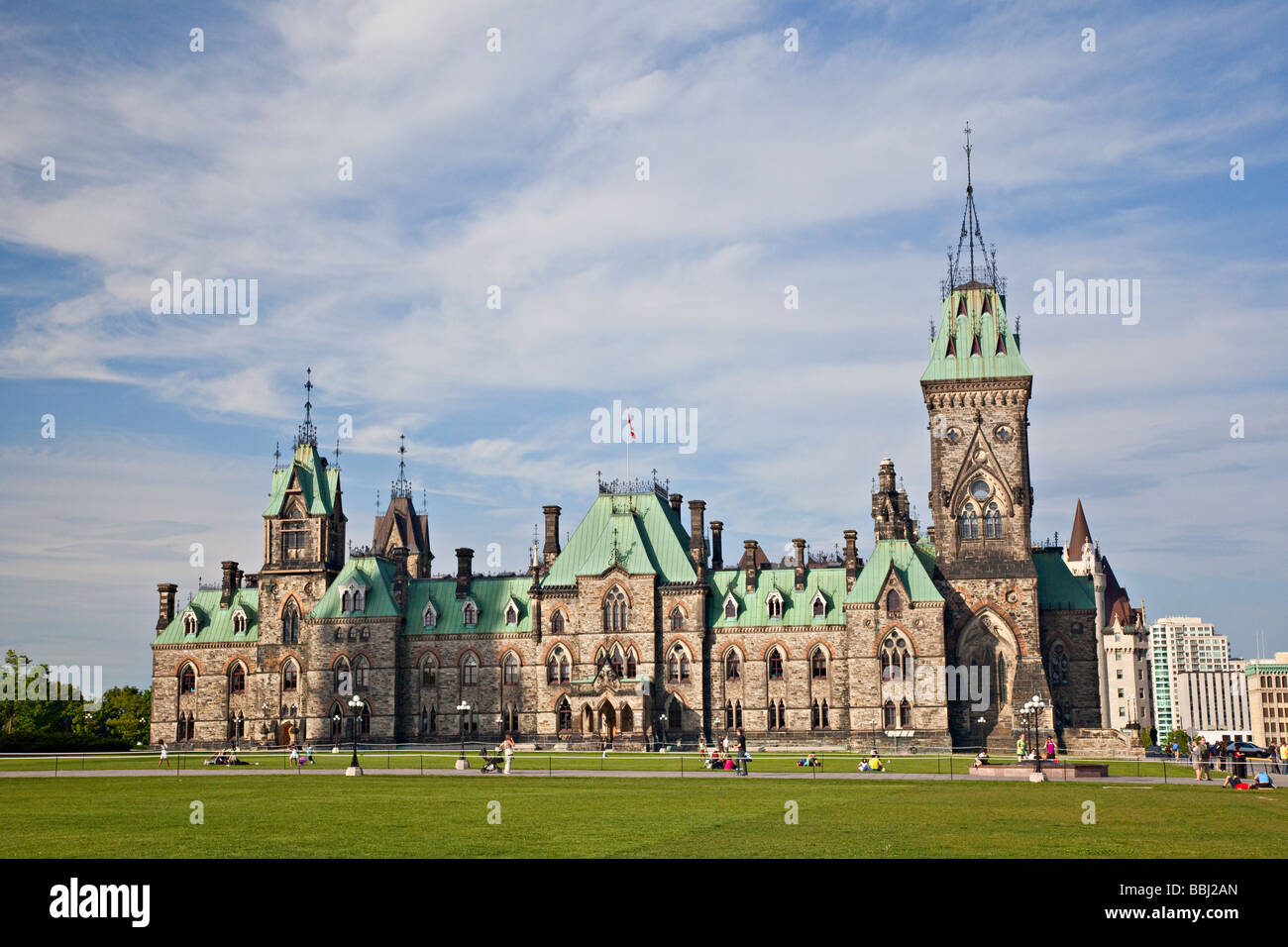 Parliament Hill, Ostblock, Ottawa, Ontario, Kanada Stockfoto