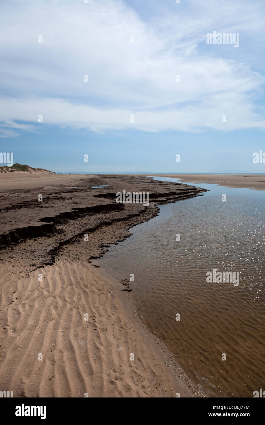 Formby Punkt, Sefton Küste Stockfoto