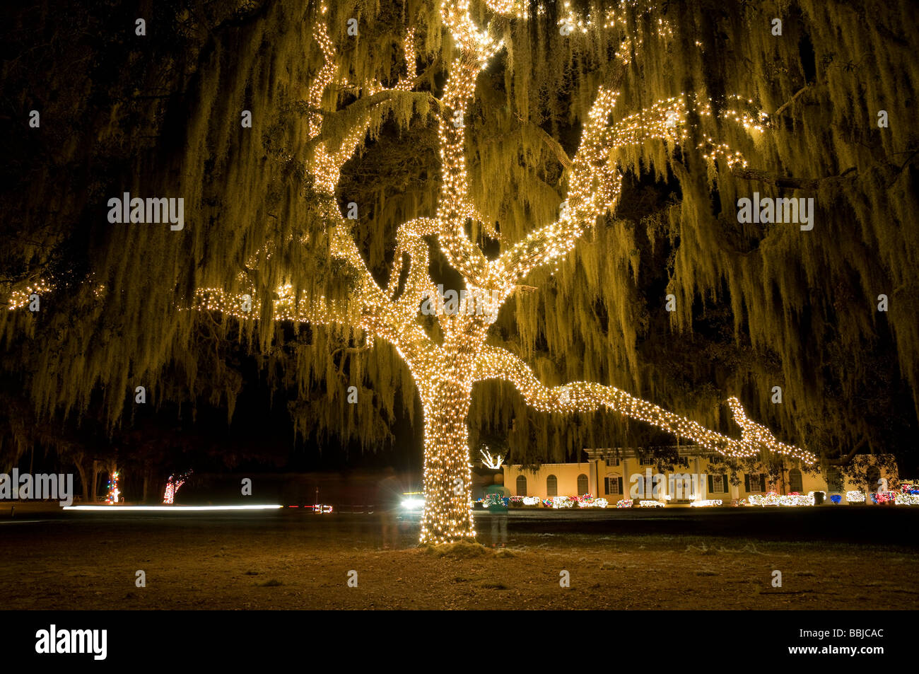 Festival der Lichter Stephen Foster Folk Kultur Zentrum State Park White Springs Florida Stockfoto