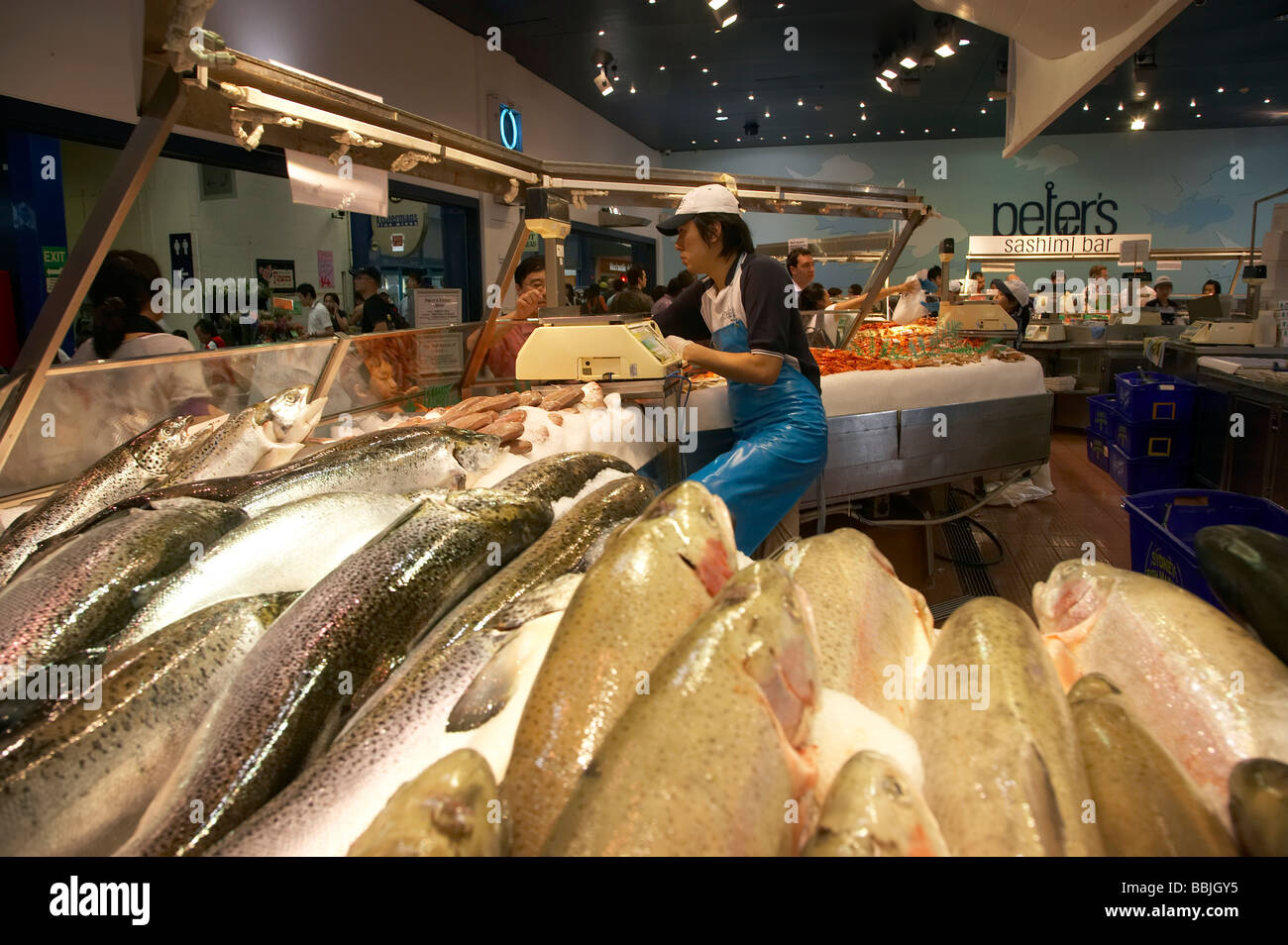 Sydney Fish Market Sydney New South Wales Australien Stockfoto