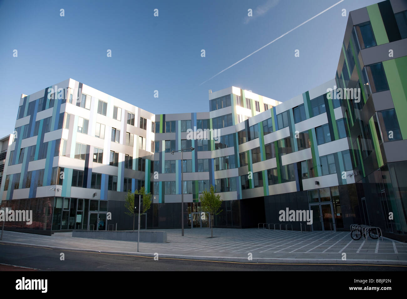 Jessop West Gebäude, University of Sheffield Stockfoto