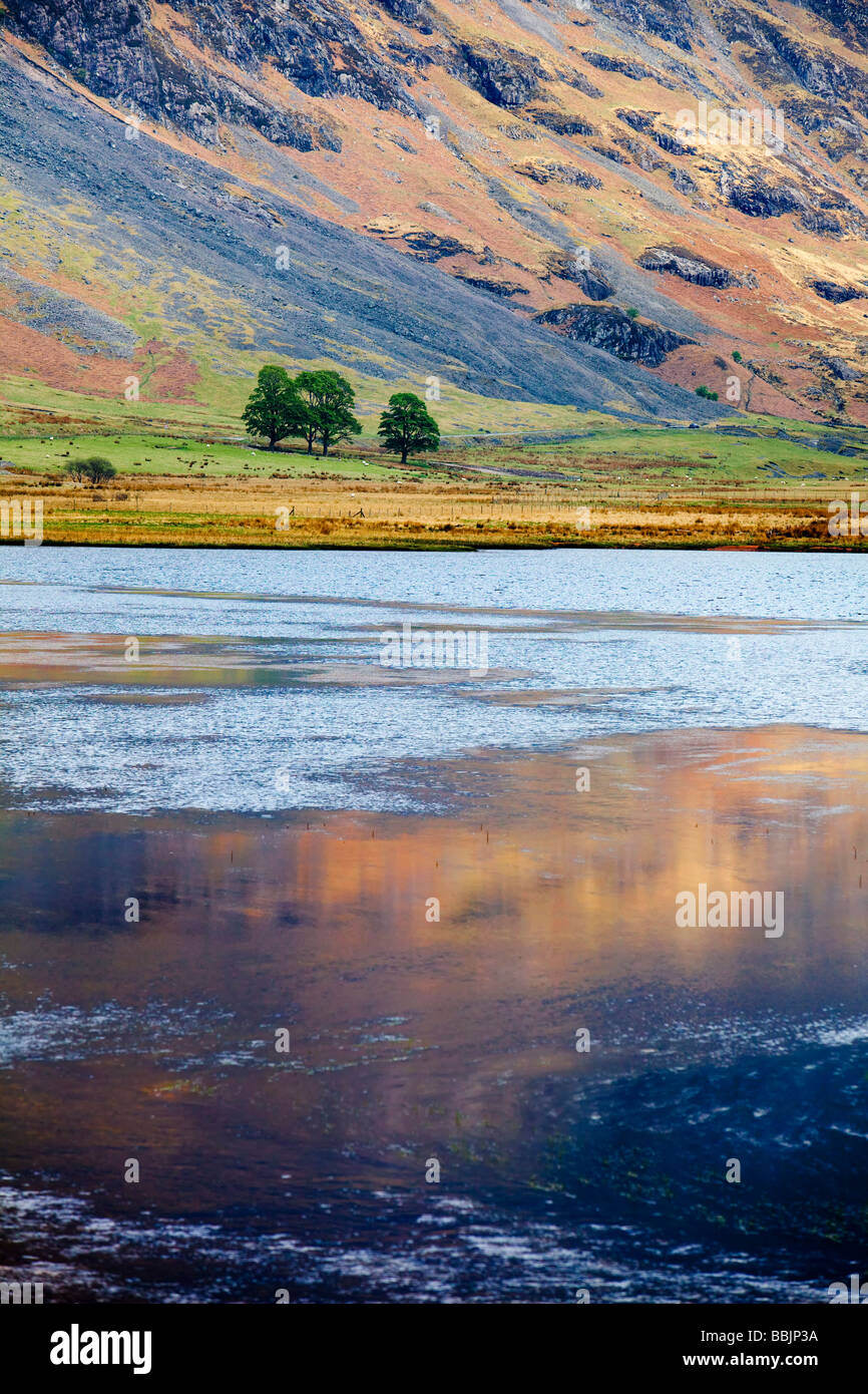 Loch Achtiochtan Glencoe Schottland Stockfoto