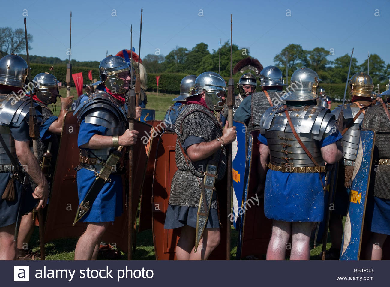 Römische Soldaten Marschieren Stockfotos & Römische Soldaten ...