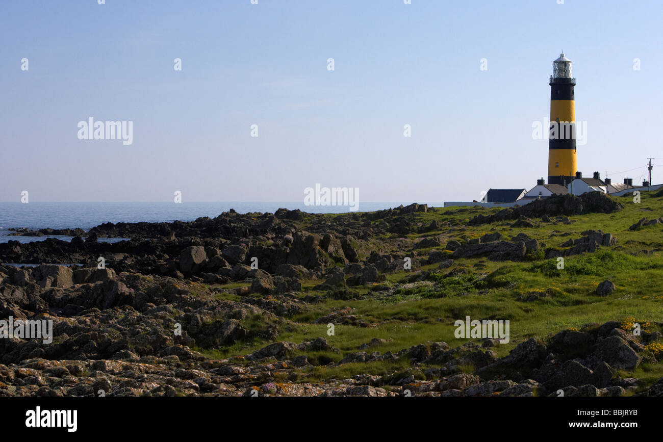 St Johns Point Leuchtturm Grafschaft unten Nordirland Vereinigtes Königreich Stockfoto