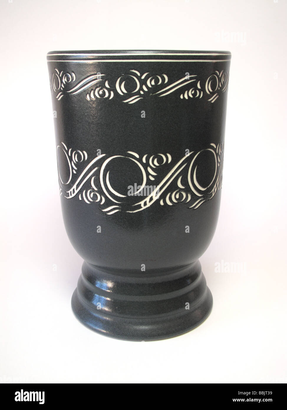 Pearsons von Chesterfield Vase mit Sgraffito Dekoration Stockfoto