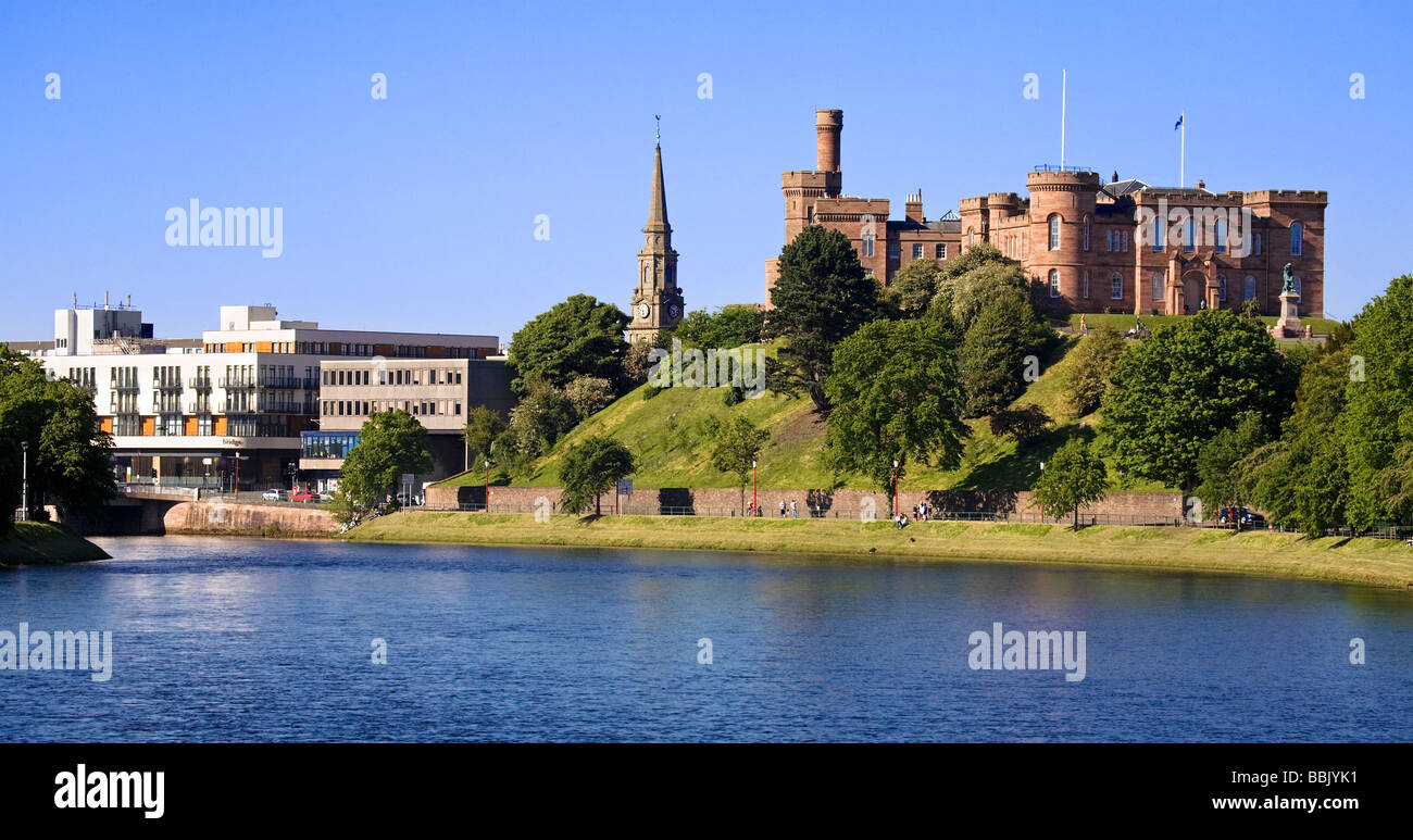 Inverness Castle, Inverness, Highland Region, Schottland Stockfoto