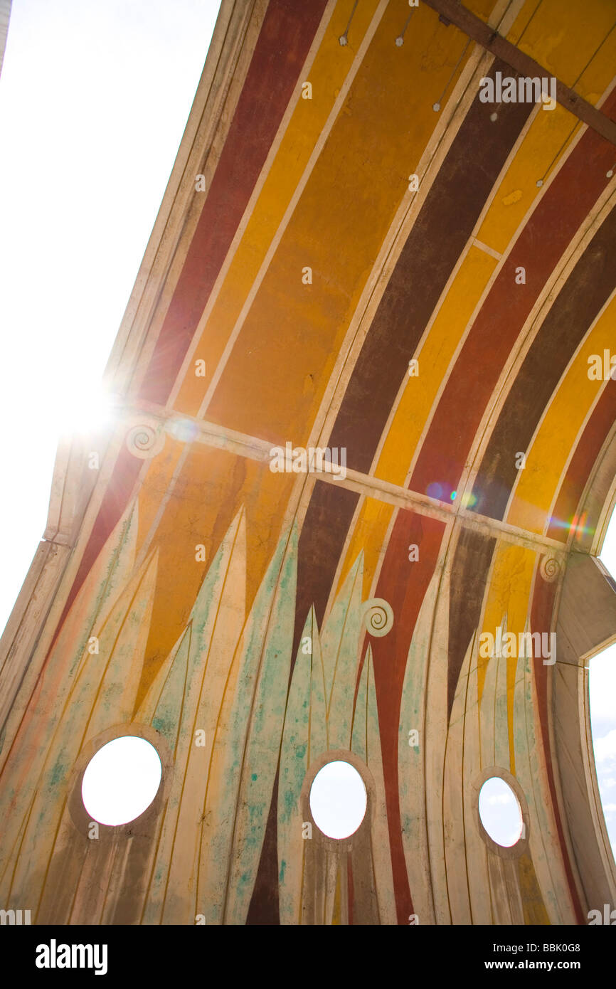 Arcosanti experimentelle lebenden Gemeinschaft Cordes Junction, Arizona Stockfoto