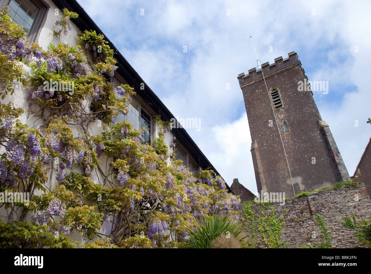 Churston Court Inn, Churston Ferrers, nr Brixham, South Devon, Stockfoto