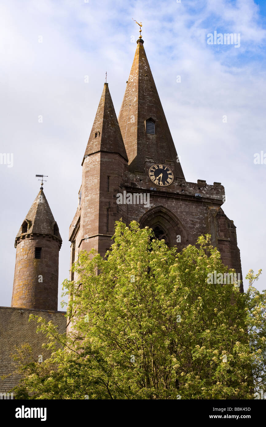 Brechin Kathedrale Spire, Brechin, Angus, Schottland Stockfoto