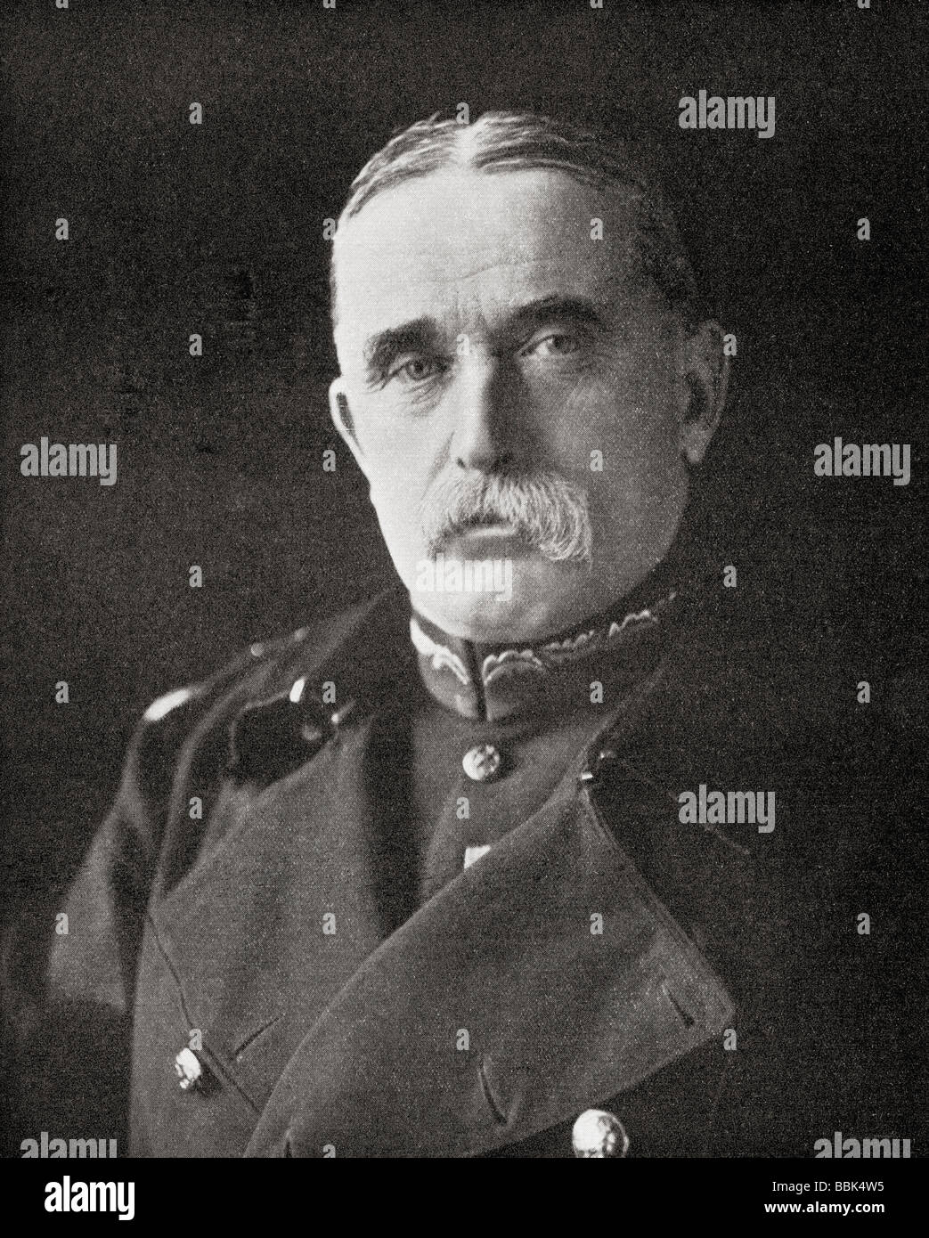 Feldmarschall John Denton Pinkstone French, 1. Earl Ypern. Britischer Offizierskommandeur der britischen Expeditionstruppe. Stockfoto