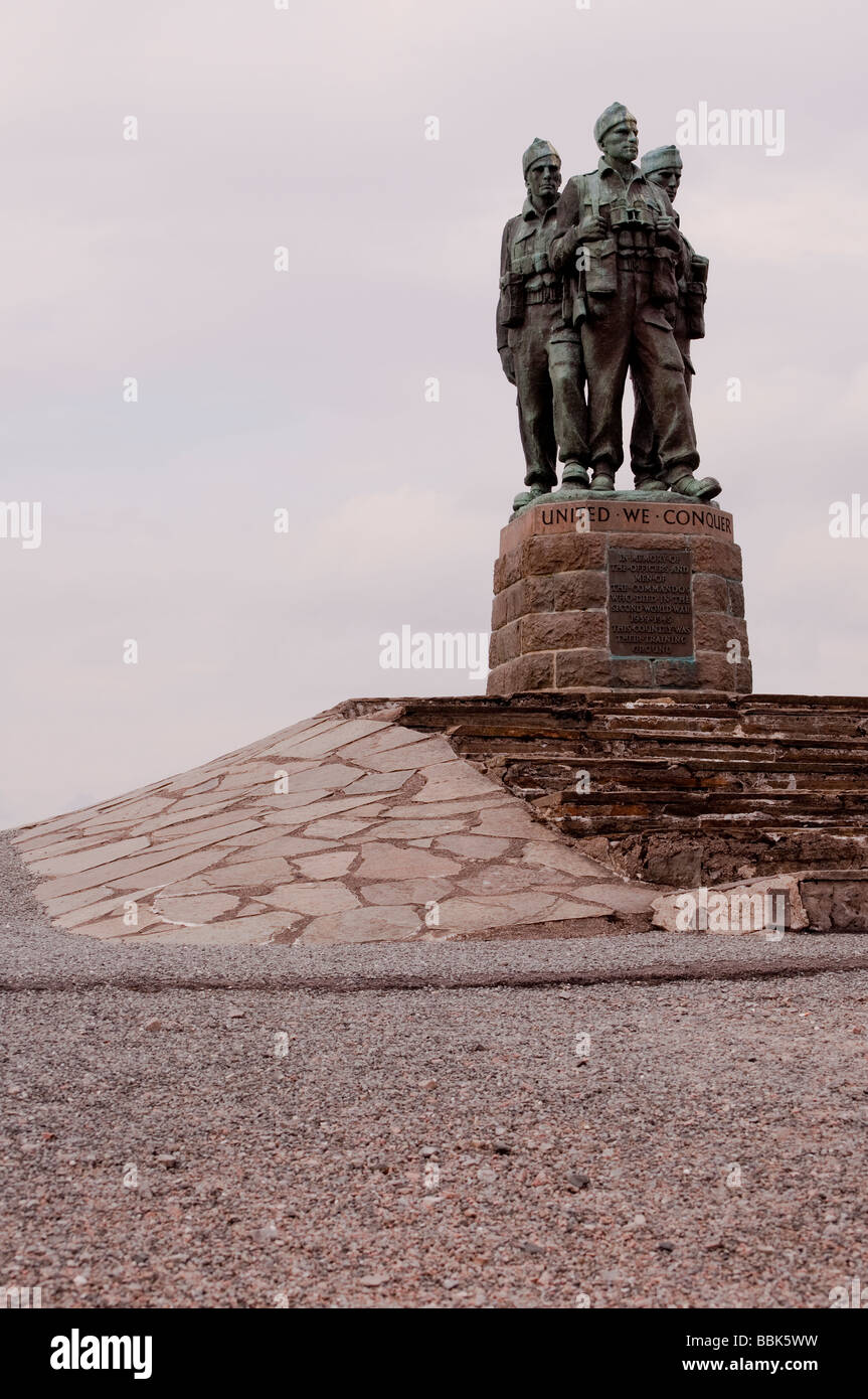 Commando-Denkmal Stockfoto