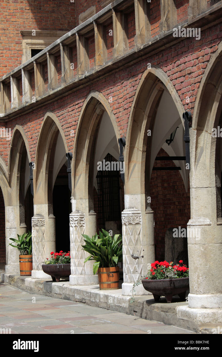 Polen-Krakau-Jagiellonen-Universität Collegium Maius Stockfoto