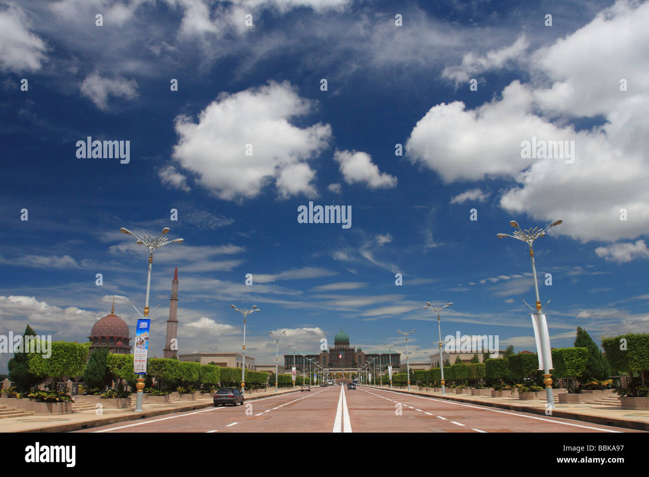 Das Amt des Premierministers von Malaysia Putrajaya. Stockfoto