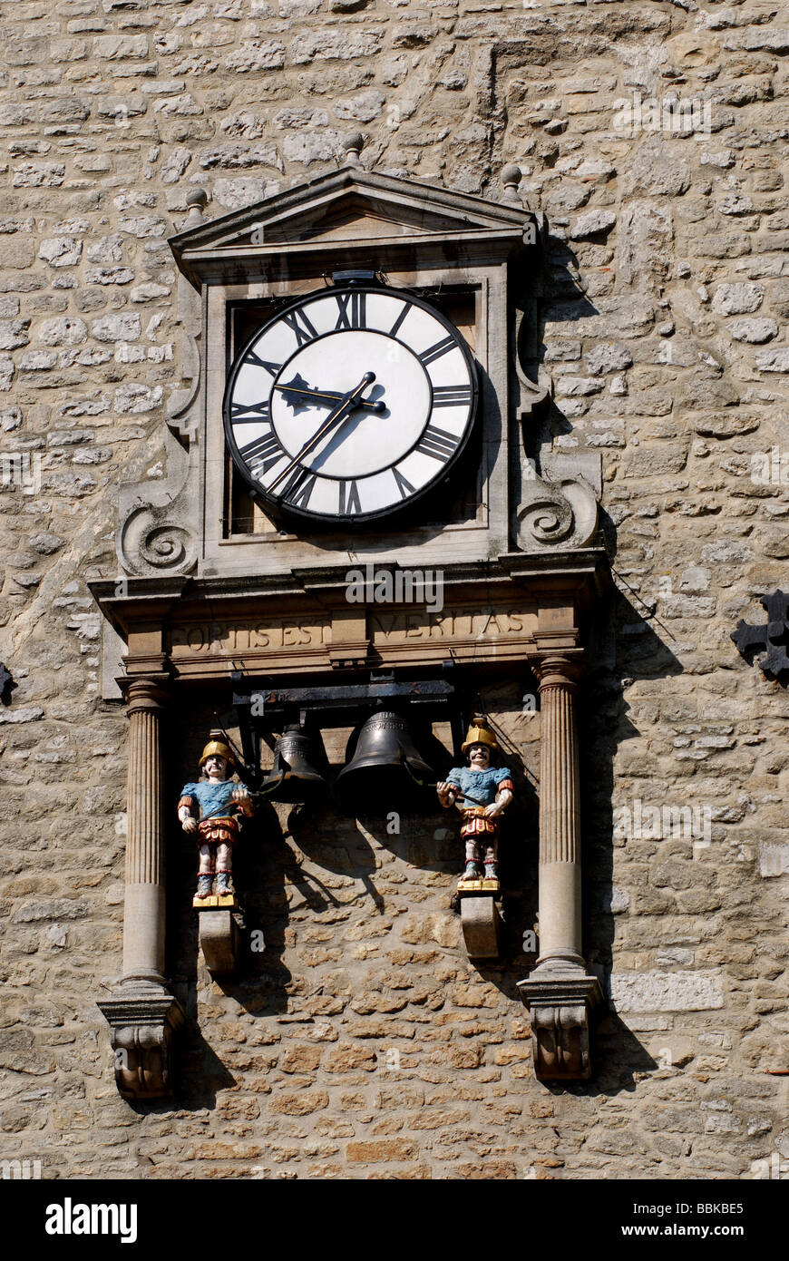 Quarterboys Uhr, Oxford, Oxfordshire, England, Vereinigtes Königreich Stockfoto