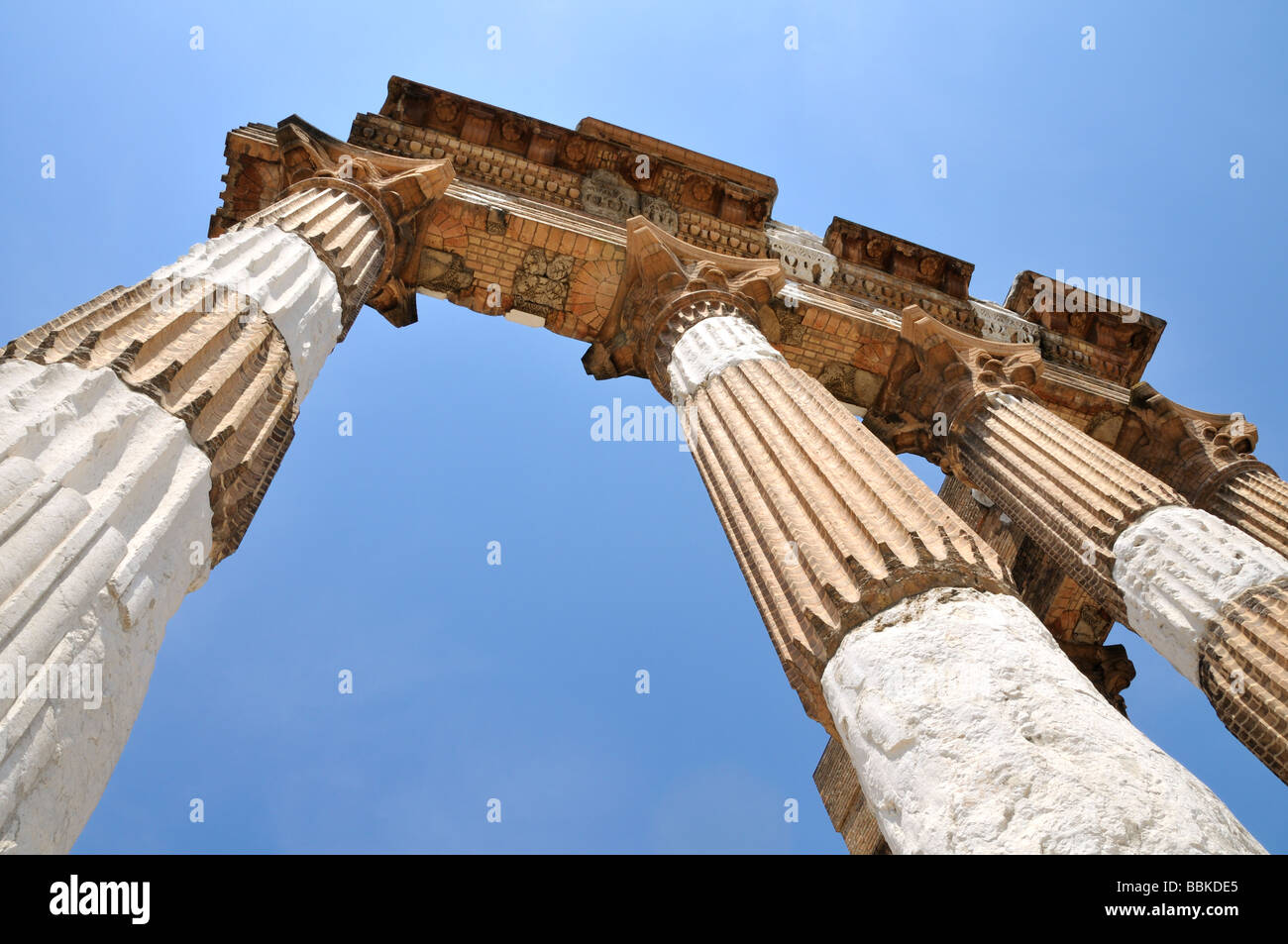 Capitolium Tempel, Brescia, Lombardei, Italien Stockfoto