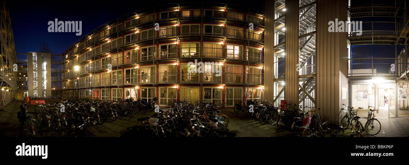 Accommodatie Amsterdam Amsterdam Oost Appartement Appartementen Architekt Binnen Blauwdruk Bouwplan Constructie Constructieplan Stockfoto