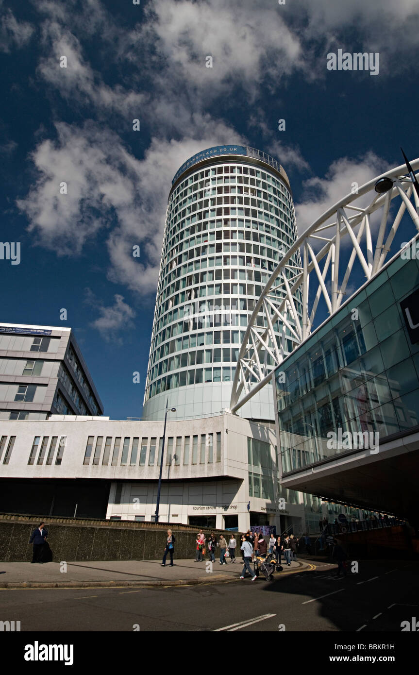 Stierkampfarena Birmingham Rotunde Rhotunda Architektur bekannt als urban splash Stockfoto