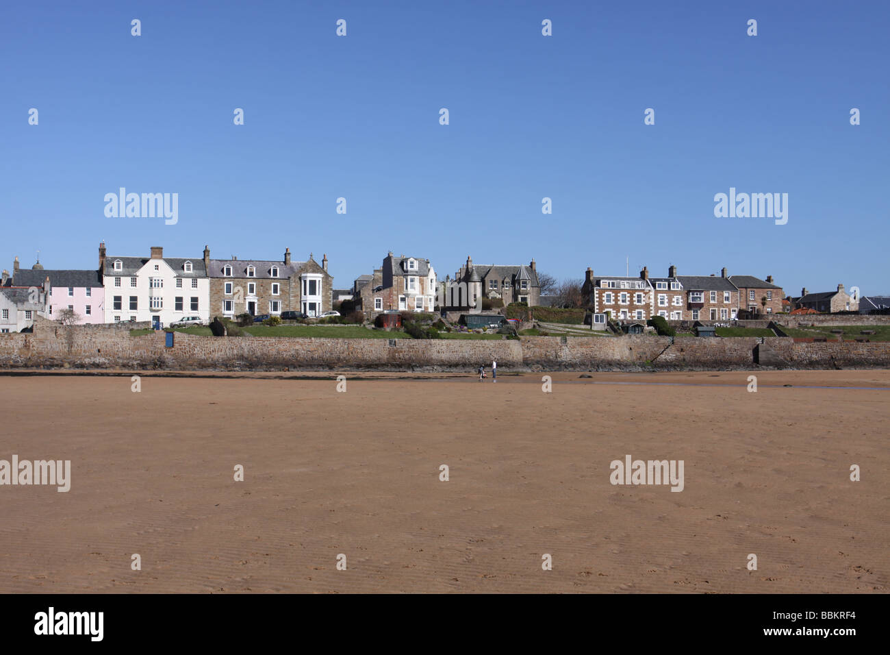 Elie waterfront East neuk Fife Schottland april 2009 Stockfoto