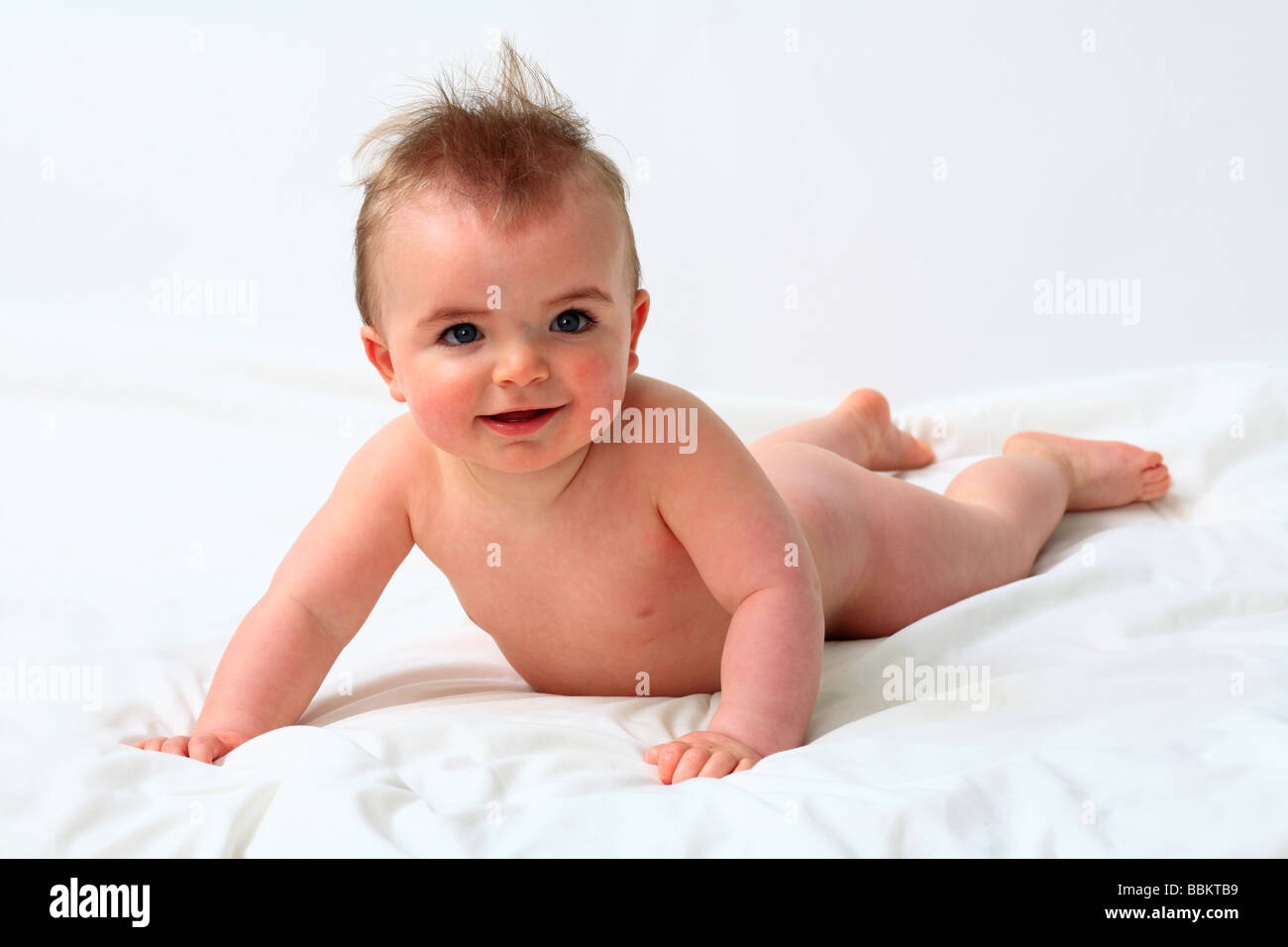 11 Monate altes Baby boy Stockfoto