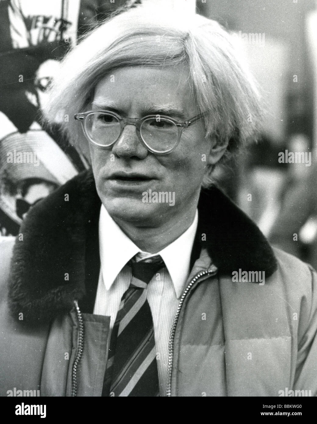 ANDY WARHOL U.S. Künstler und Filmproduzent Stockfoto