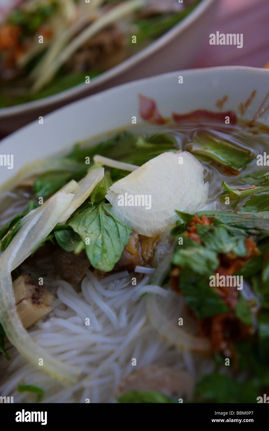 traditionelle vietnamesische Pho Bo Stockfoto