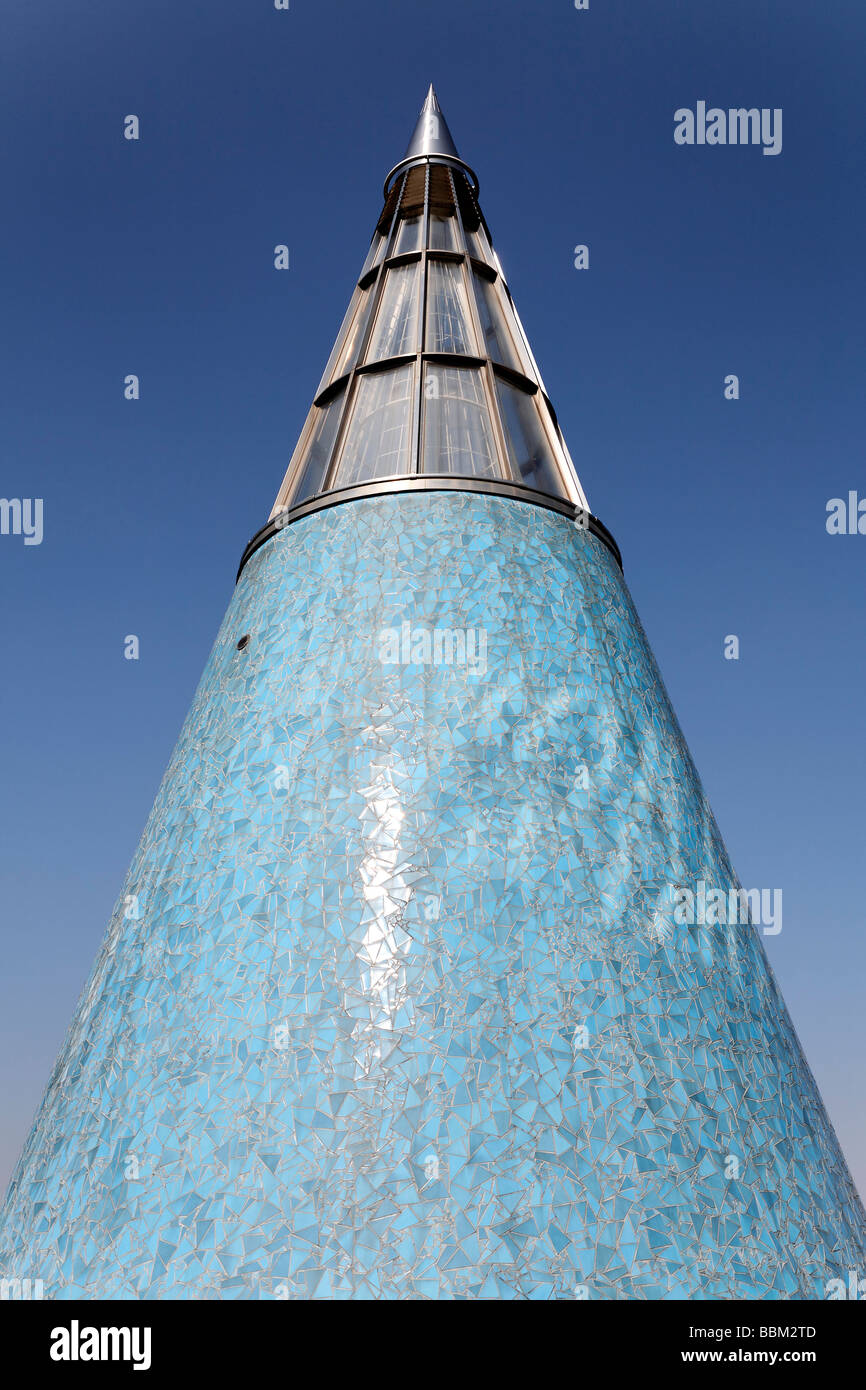 Kunst - und -Ausstellungshalle der Bundesrepublik Deutschland, konisch, gefliesten Lichtmast, Dachgarten, Bonn, Nordrhein-Westpha Stockfoto