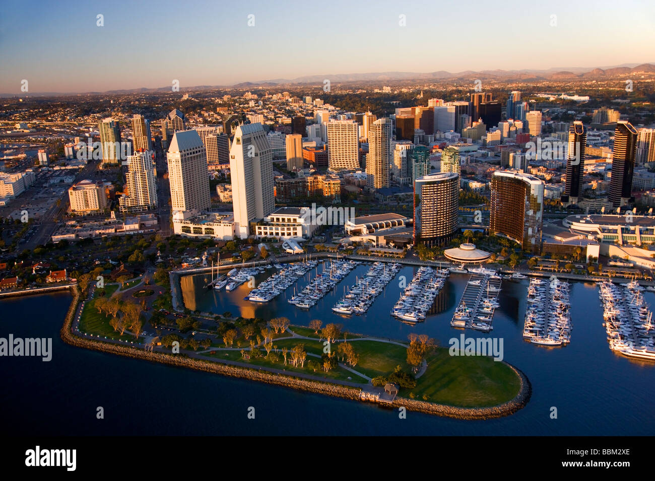 Die Innenstadt von San Diego Kalifornien Stockfoto