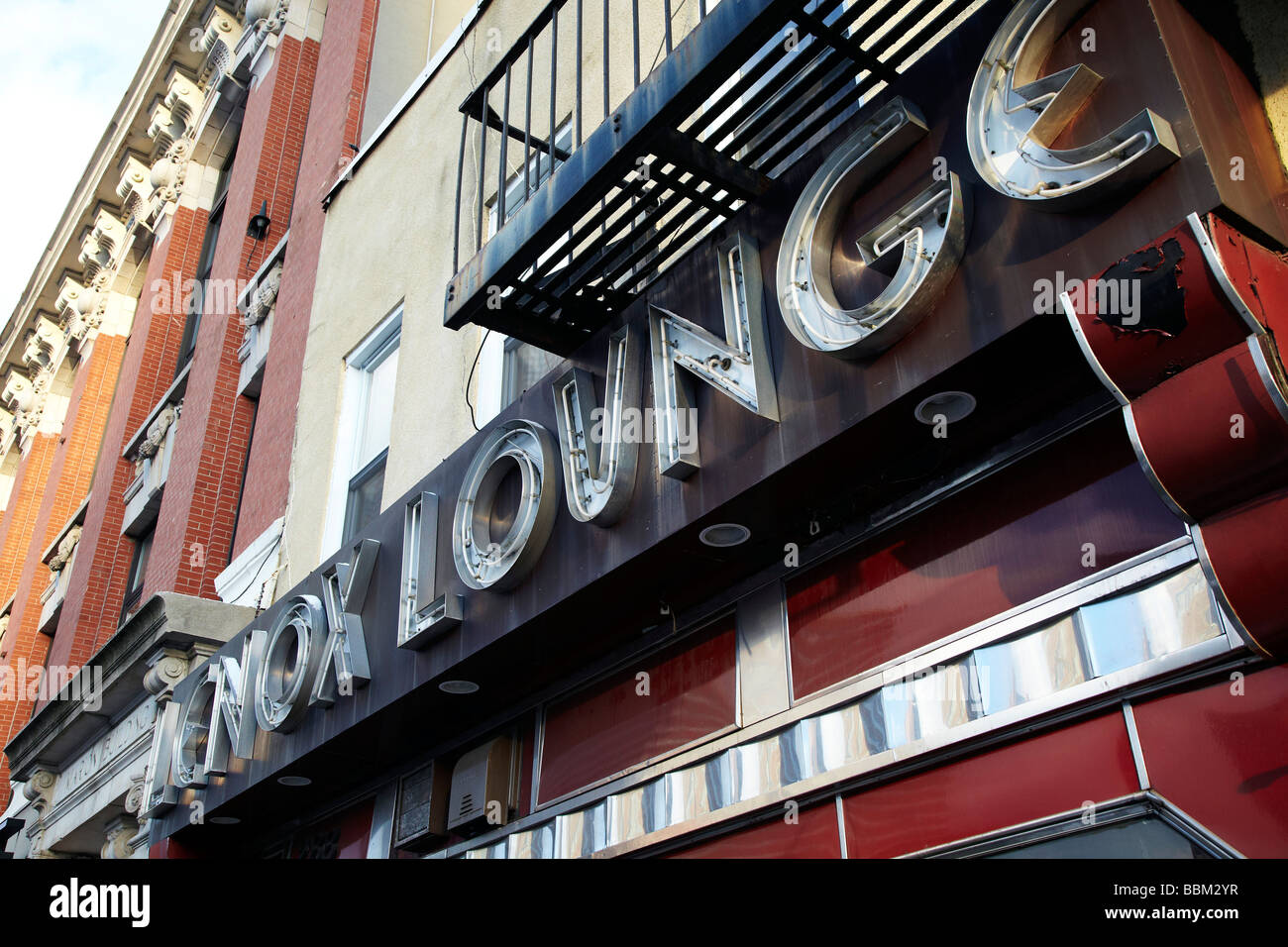 Lenox Lounge, Harlem, New York Stockfoto