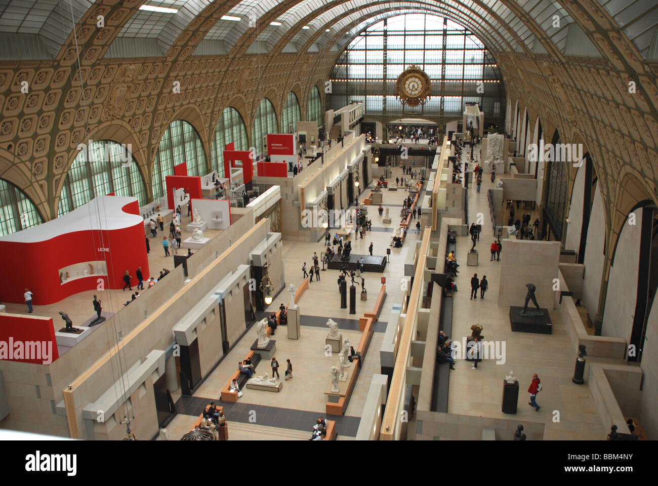Musée d ' Orsay Kunstgalerie Paris Stockfoto