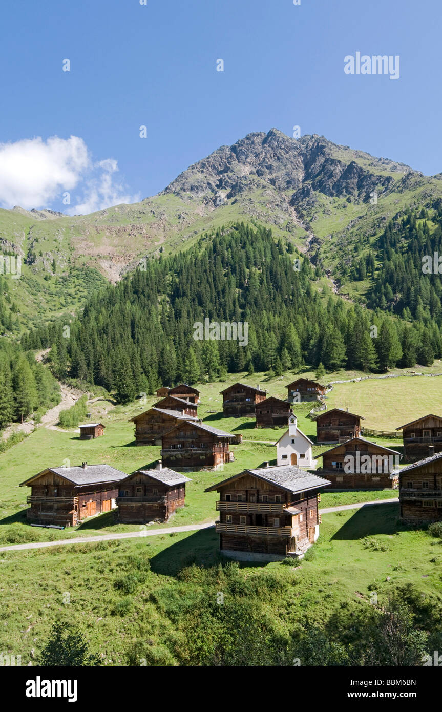 Oberstaller alpine Weide, Innervillgraten, Ost-Tirol, Österreich, Europa Stockfoto