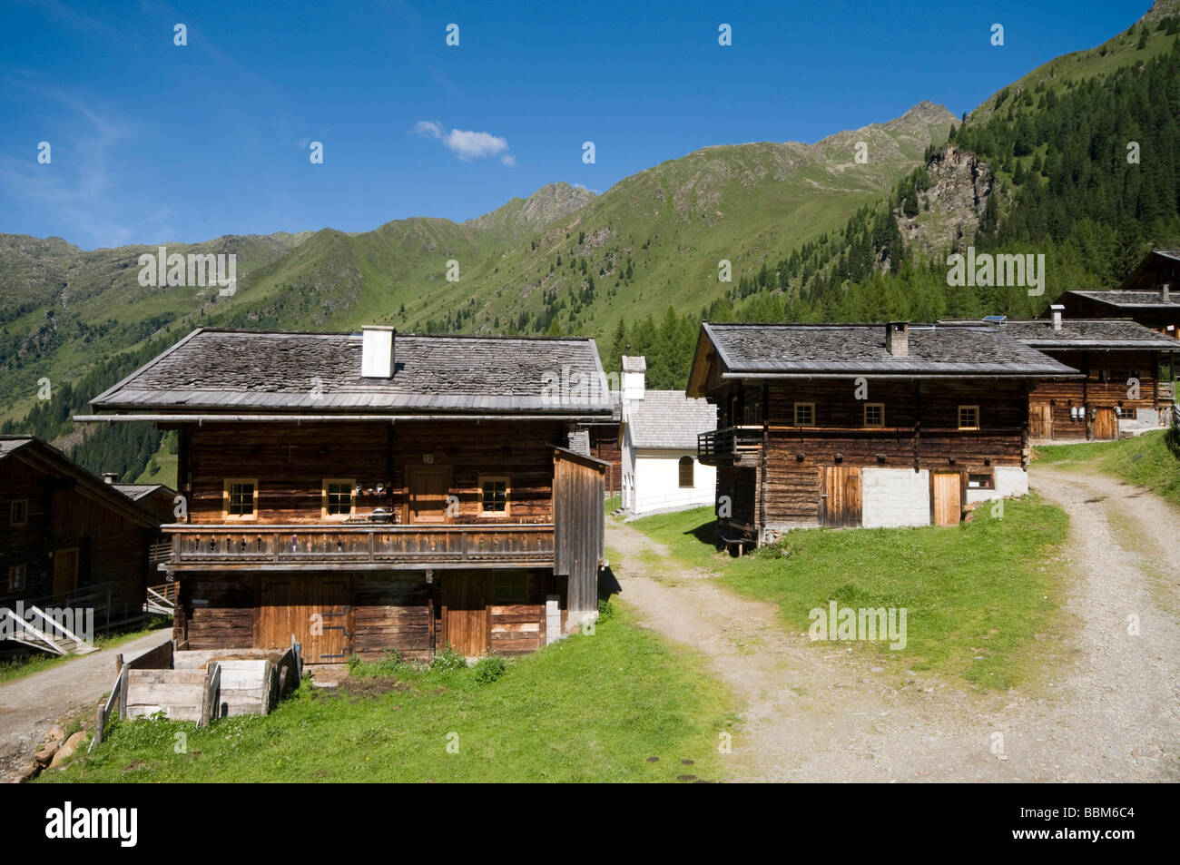 Oberstaller alpine Weide, Innervillgraten, Ost-Tirol, Österreich, Europa Stockfoto