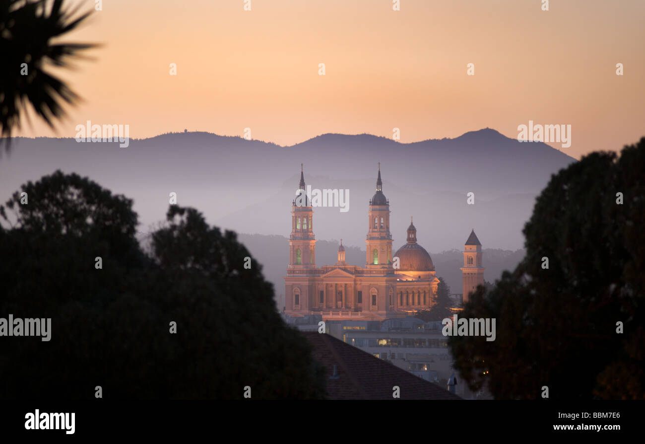 St. Ignatiuskirche in San Francisco Stockfoto