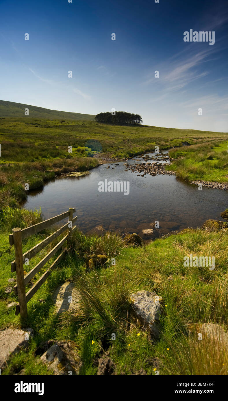 Blick über Ulpha fiel, die Seenplatte Vereinigtes Königreich Stockfoto