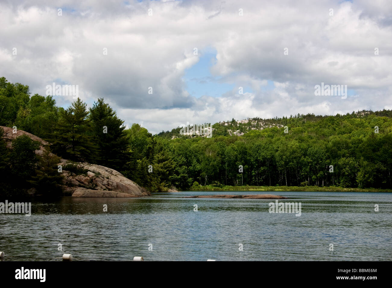 Lake Muskoka Gebiet Kanadas Stockfoto