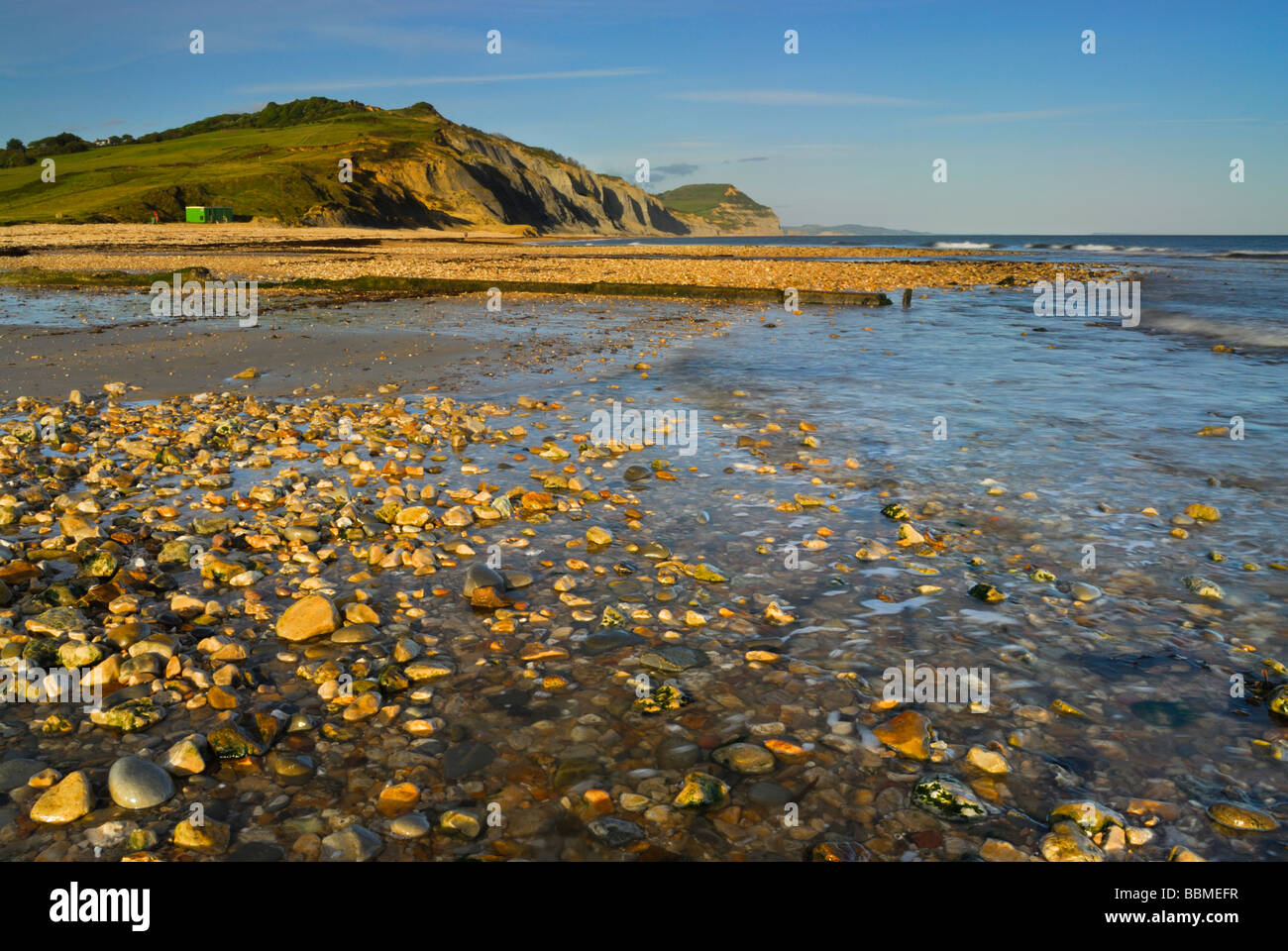 Küstenlandschaft bei Charmouth, Dorset England UK Stockfoto