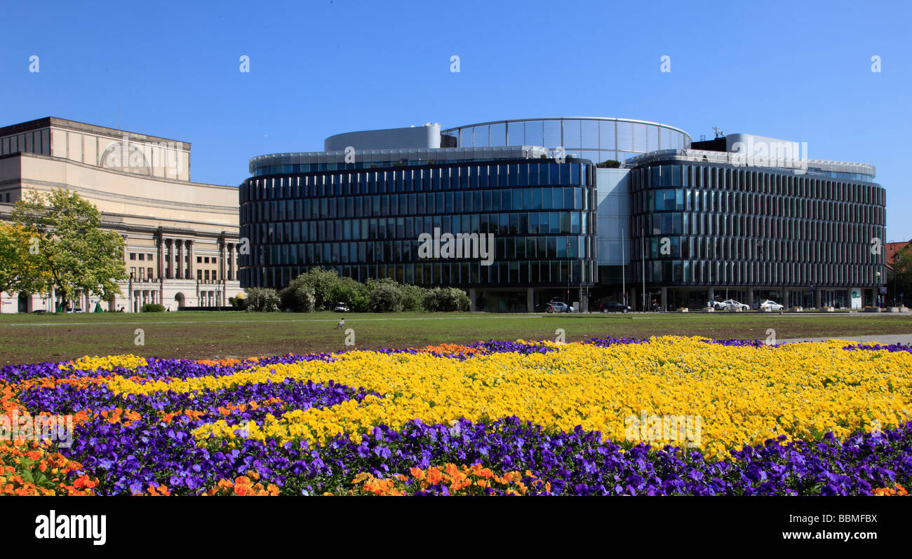 Polen Warschau Norman Foster Gebäude Stockfoto