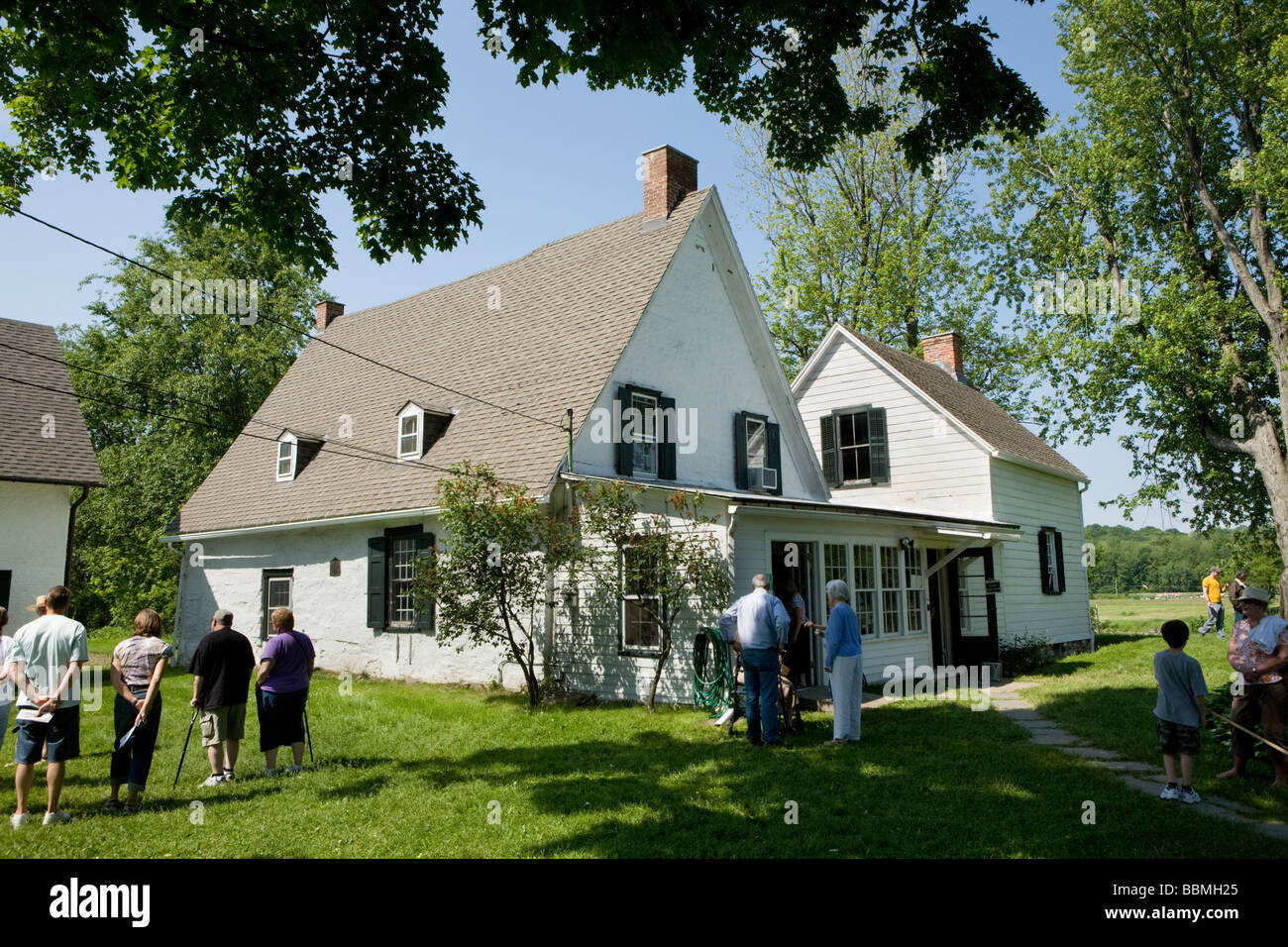 Mabee Farm historische Stätte Rotterdam Junction Mohawk Valley Schenectady County New Jersey Stockfoto