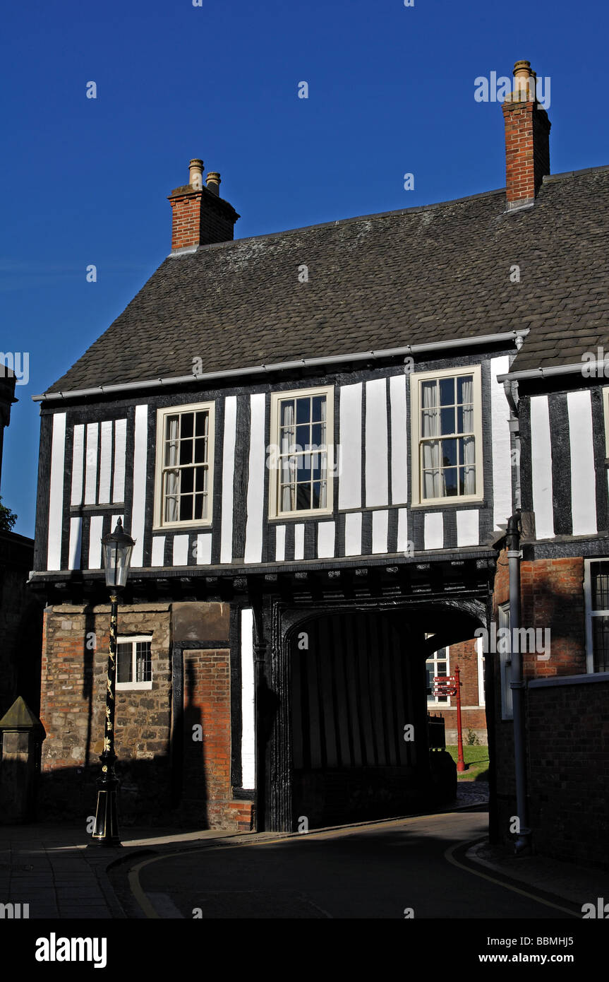 Schloss Haus, Leicester, Leicestershire, England, UK Stockfoto