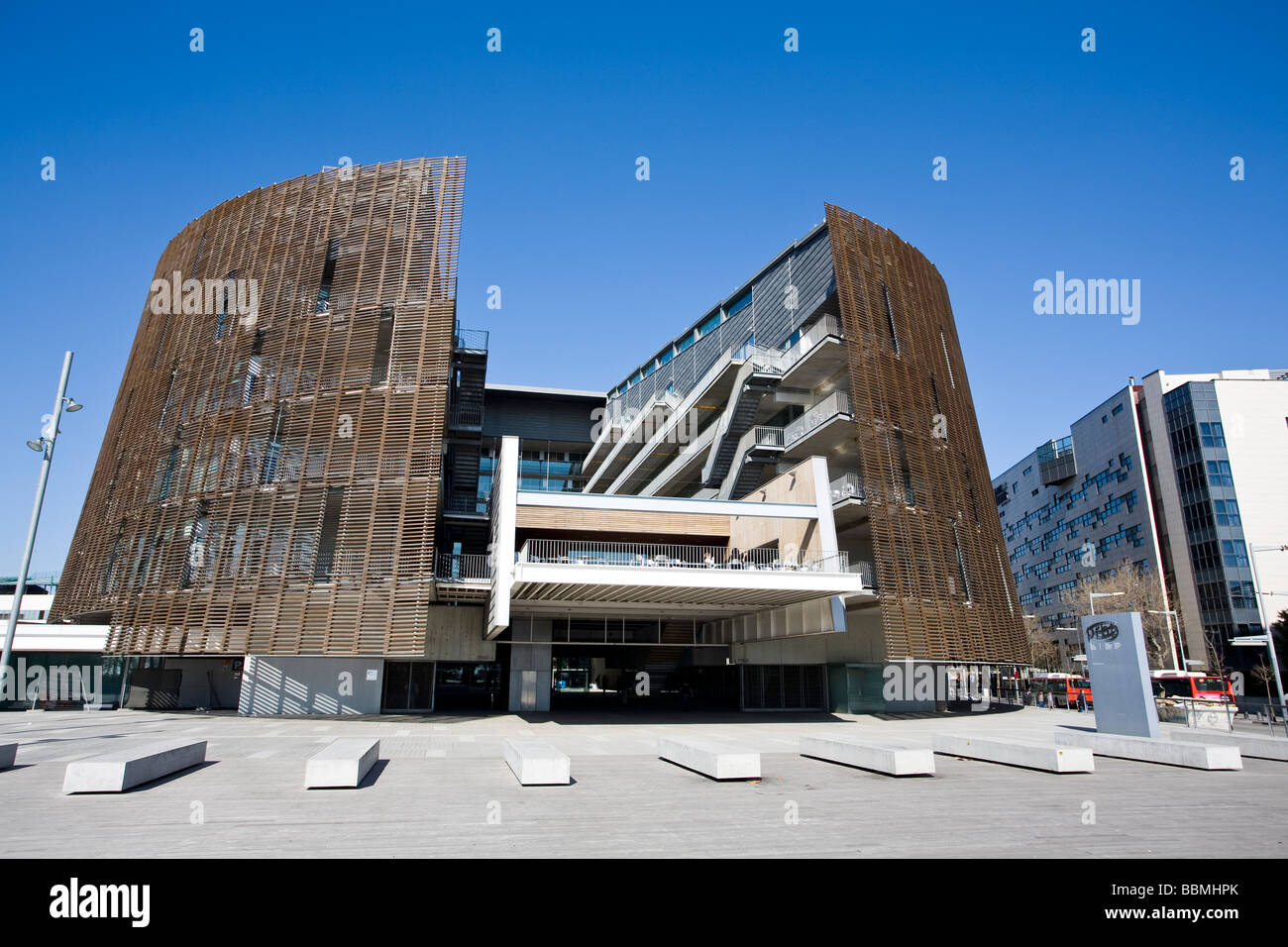 biomedizinische Forschung Gebäude von Manel Brullet und Albert pineda Stockfoto