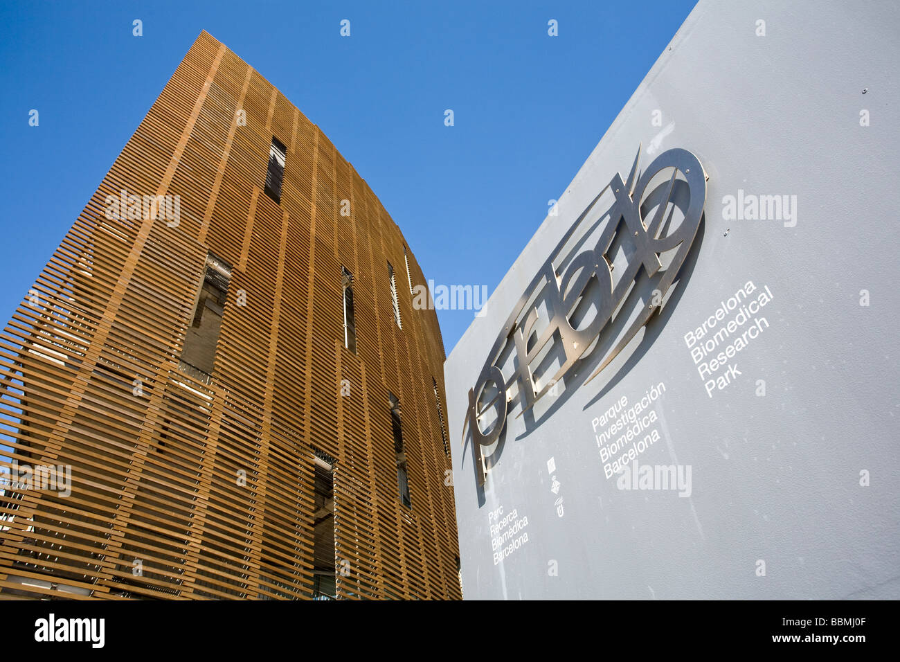 biomedizinische Forschung Gebäude von Manel Brullet und Albert pineda Stockfoto