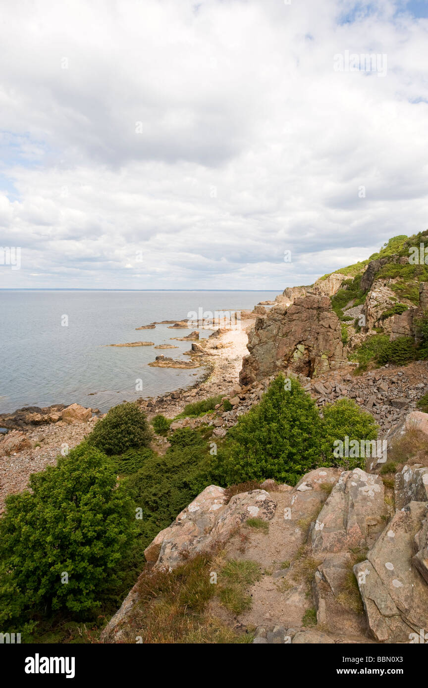 Hovs hallar, Bereich der geologischen Interset, Scania, Schweden Stockfoto