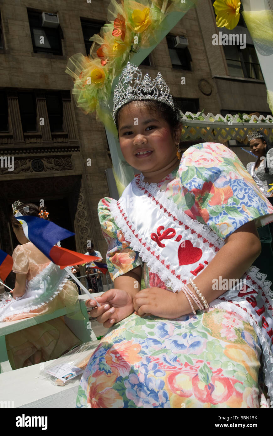 Filipino Amerikaner aus der TriStateBereich marschieren in die